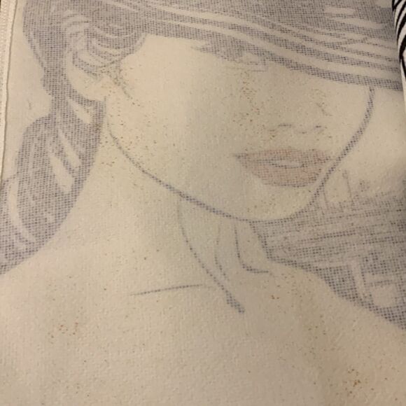 Set of four placemats. Black & white - Picture 7 of 7